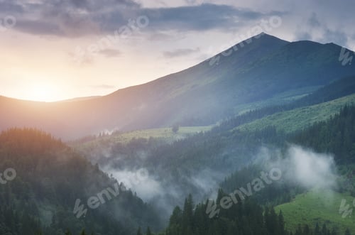 Preview: Mountain landscape nature.