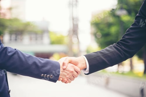 Preview: Partner Business Trust Teamwork Partnership. Industry contractor fist bump dealing mission