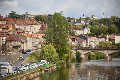Preview: Picturesque view of Perigueux town in France