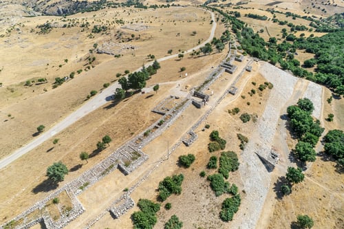 Preview: General view of Hattusa was the capital of the Hittite Empire in the late Bronze Age. Corum, Turkey.