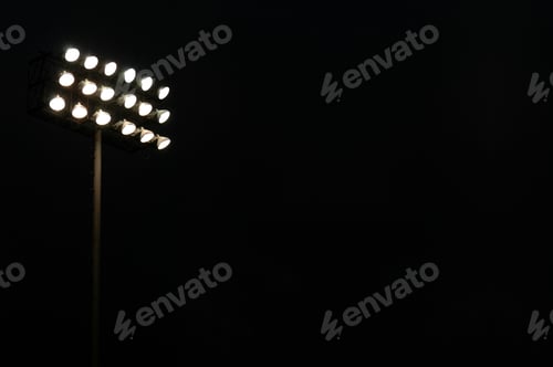 Preview: Sports Stadium Lights At Night