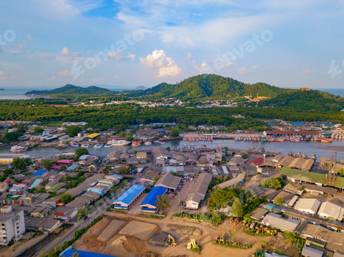 Preview: Sea, beach for travel background, Thailand. Nature landscape.