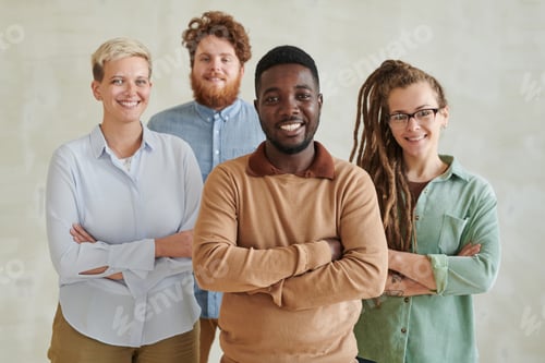 Preview: Team of young multi-ethnic specialists