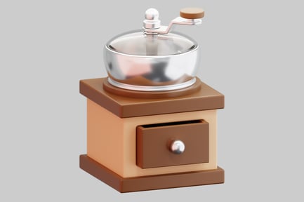 Preview: 3D Manual Coffee Grinder