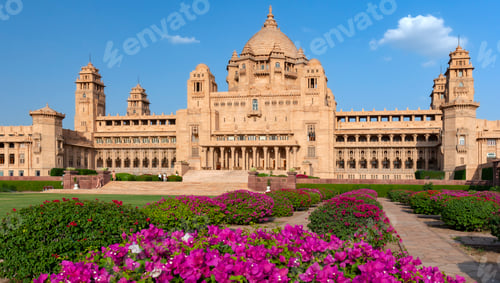 Preview: Umaid Bhawan Palace in Jodhpur - Rajasthan - India