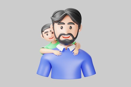 Preview: Father son piggyback adventure