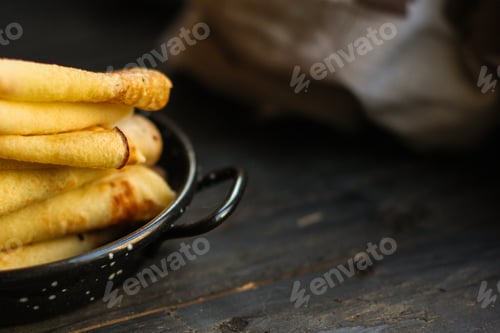 Preview: Pancakes Crepes Fritters With Raspberries (Pancakes With Filling) Maslenitsa. Food Background. Top