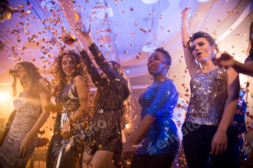 Preview: Group of Pretty Women Enjoying Party