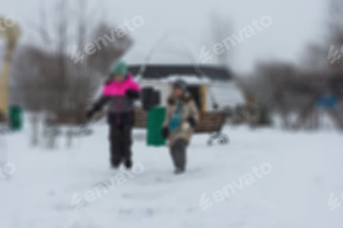 Preview: Nature Is An Abstract Background. Blur Photo - Things To Do In Winter Park.