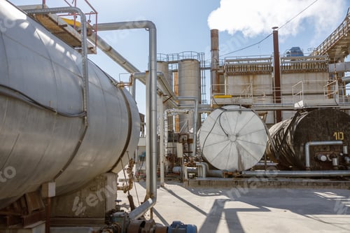 Preview: Photo of large plant for production of building materials