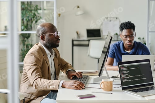 Preview: Programmers working with new software