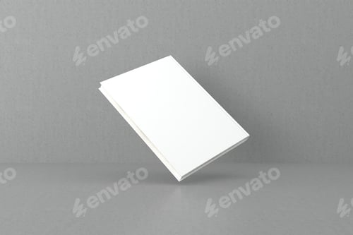 Preview: book, mockup, cover, textbook, realistic