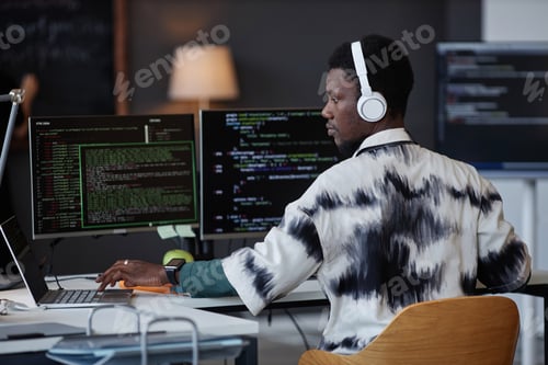 Preview: Programmer working with security codes