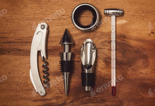 Preview: Different wine tools