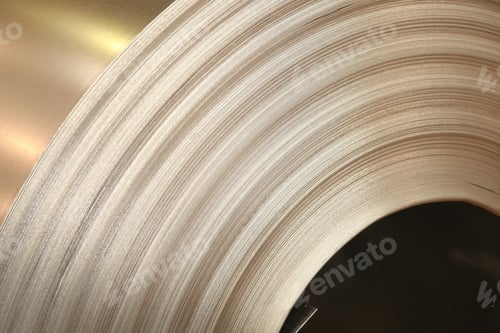 Preview: Rolls of steel sheet