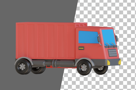 Preview: Truck 3D Icon