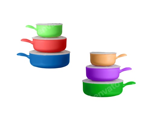 Preview: Big stack with pots and pans