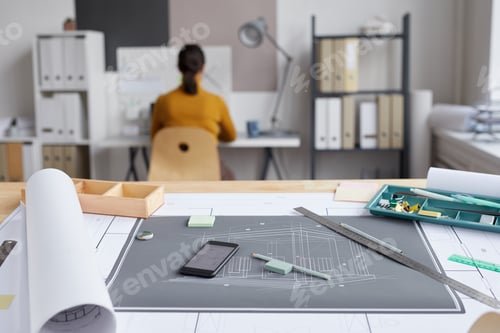 Preview: Architects Desk Background