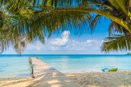 Preview: Beautiful tropical beach and sea