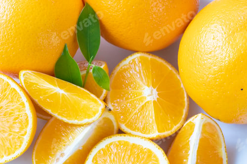 Preview: fresh oranges, organic fruit