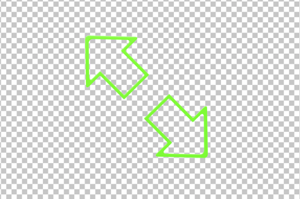 Preview: Linear Arrows in Opposite Direction 3D Icon