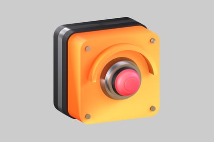 Preview: Emergency button orange panel