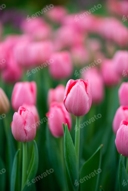 Preview: Bright spring flowers tulips. Women's Day. Mothers Day. Celebration.
