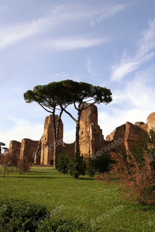 Preview: Terme di Caracalla (Baths of Caracalla) in Rome, Italy