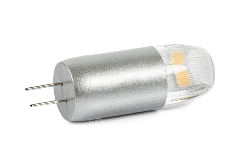 Preview: Modern G4 led bulb on white background