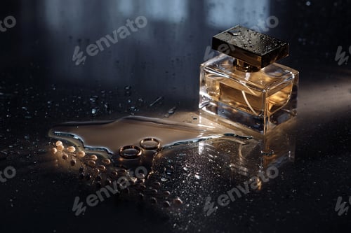 Preview: Wedding rings. Wedding day. Perfume. Wedding accessories