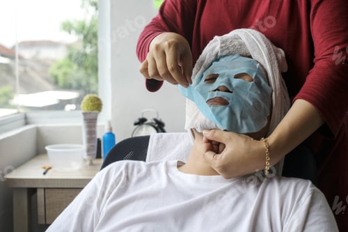 Preview: Man Getting Facial Treatment