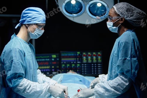 Preview: Two Surgeons in Operating Theater
