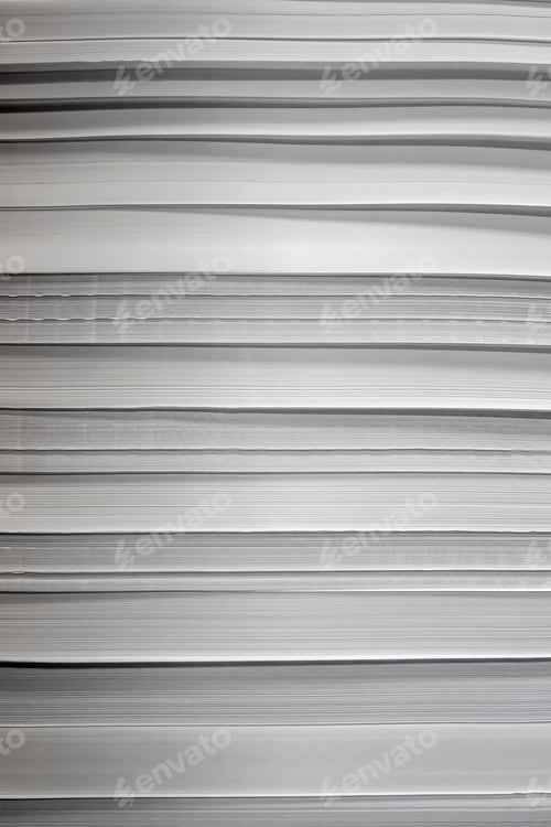 Preview: A pile of white paper