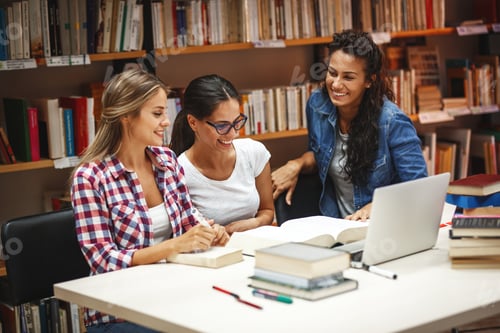 Preview: Students in the libraStudents in the libraryry