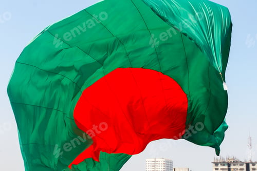 Preview: Bangladeshi Flag Waving
