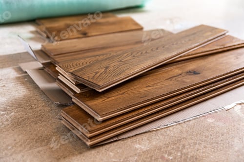 Preview: Solid oak wood flooring