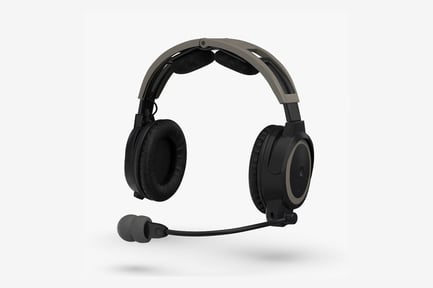 Preview: Worn Audio Headset with Microphone