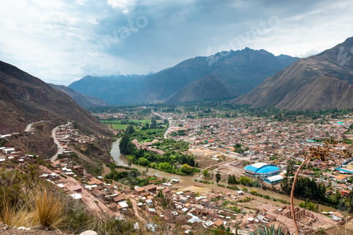 Preview: VIew of peruvian city Cusco