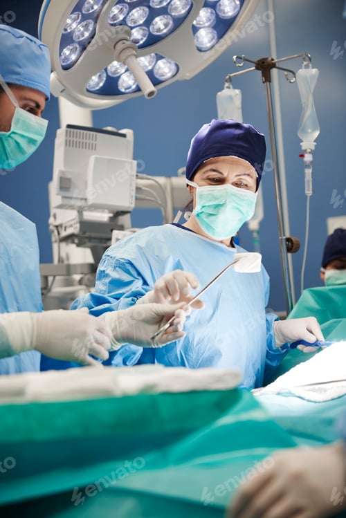 Preview: Surgeons Perform Operation in Brightly Lit Operating Room
