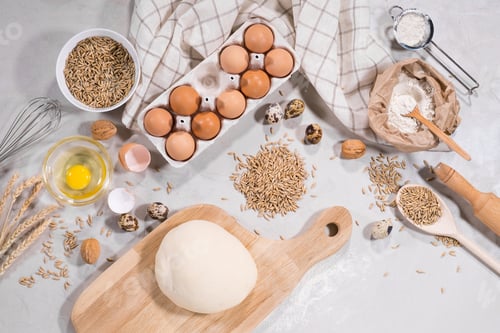Preview: Natural ingredients for baking