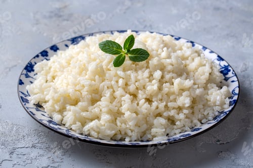 Preview: Traditional delicious Turkish food, rice pilaf, boiled rice. Turkish name; Pirinc pilavi