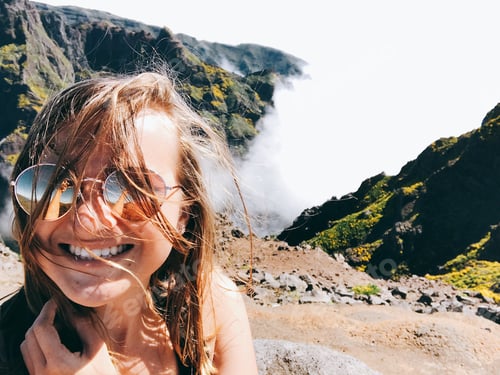 Preview: Happy girl in nature