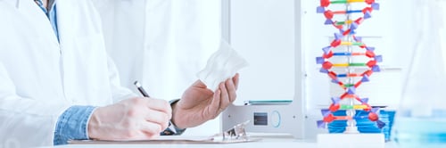 Preview: Scientist writing a report