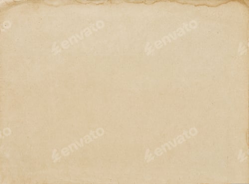 Preview: Old paper sheet or parchment texture background. Element for design. Top view.