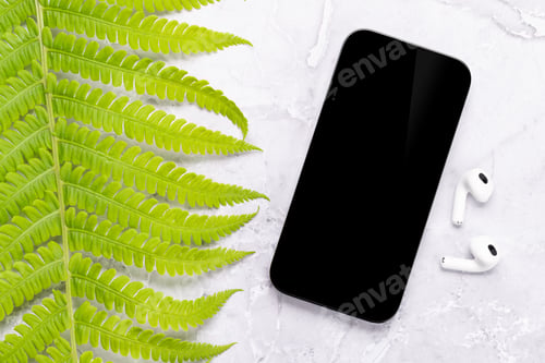 Preview: Smartphone with blank scree
