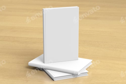 Preview: book, mockup, cover, textbook, realistic