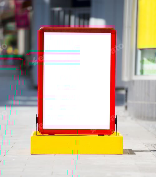 Preview: Empty menuboard