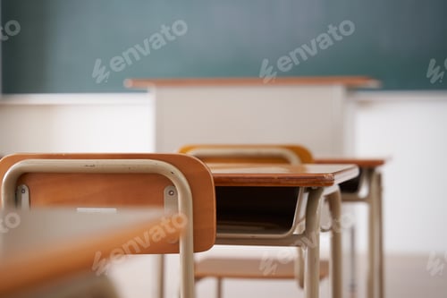 Preview: Image of a Japanese school classroom