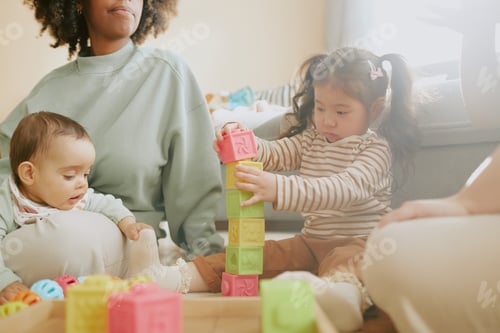 Preview: Mothers Chatting while Kids Playing