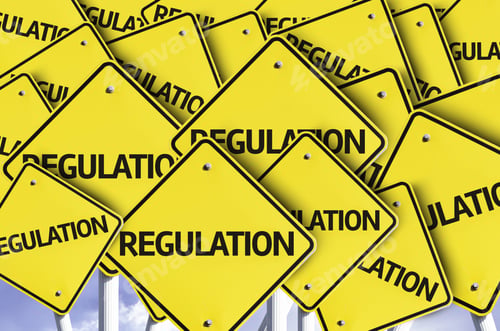 Preview: Regulation Written On Multiple Road Sign
